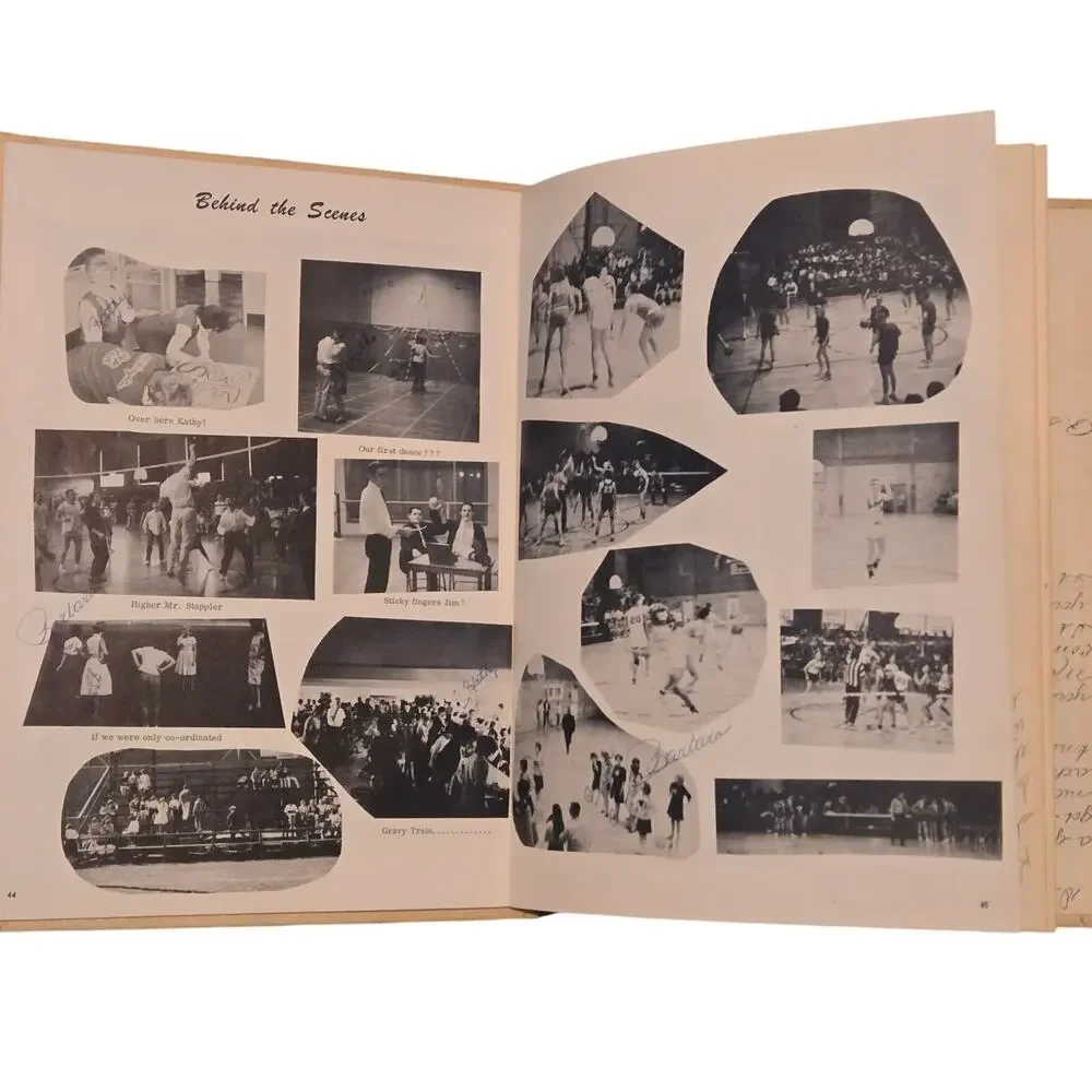 Vintage 1963 McLoughlin Junior High School Yearbook Pasco WA Tumbleweed